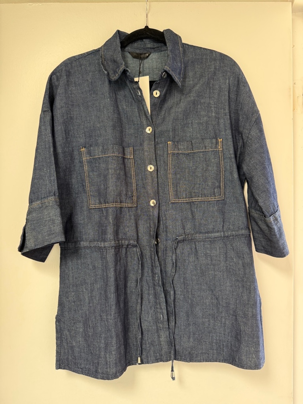 Zara Medium Blue Denim Jean Jacket